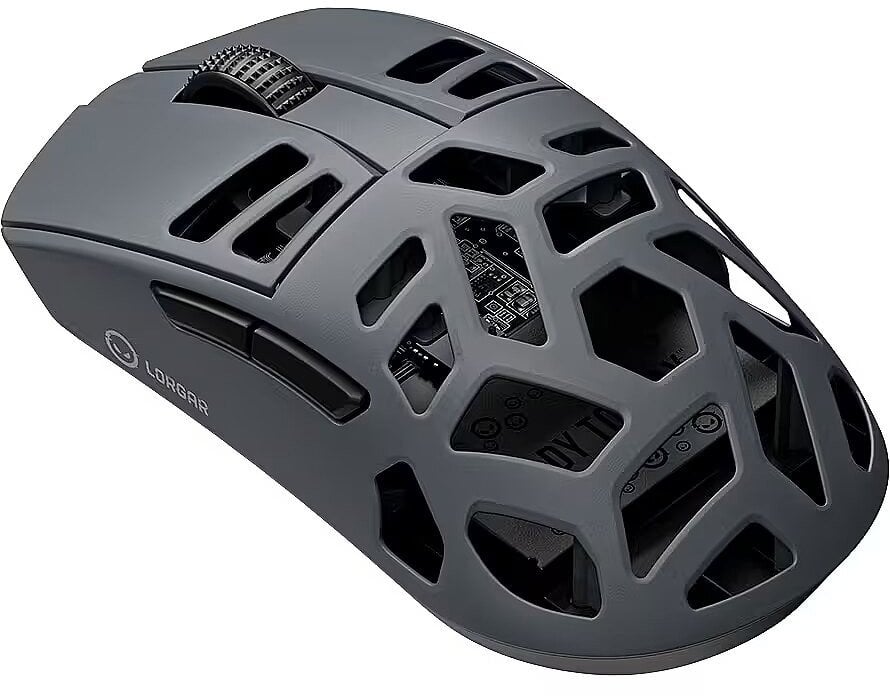 LORGAR MSE90W, Magnesium Alloy Wireless Gaming Mouse Elite, Dark Grey