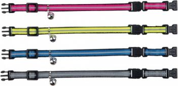 Trixie Obroża dla kota z podwójną klamrą, odblaskowa