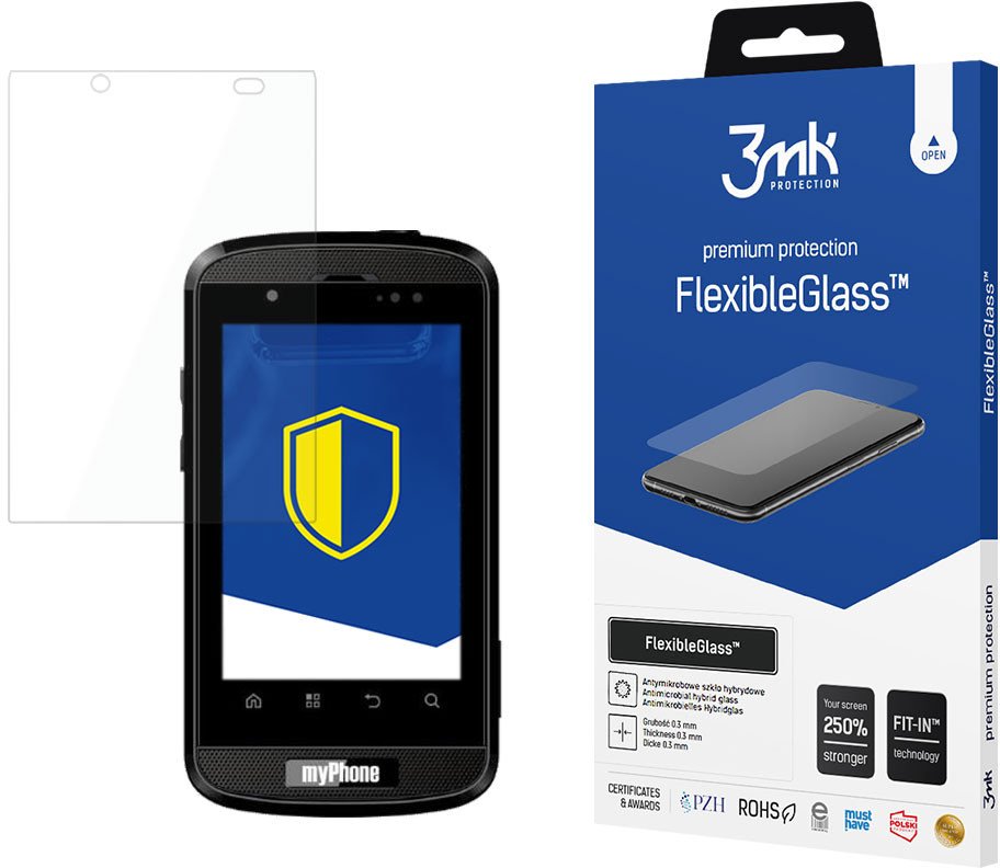 MYPHONE HAMMER IRON - 3MK FLEXIBLEGLASS