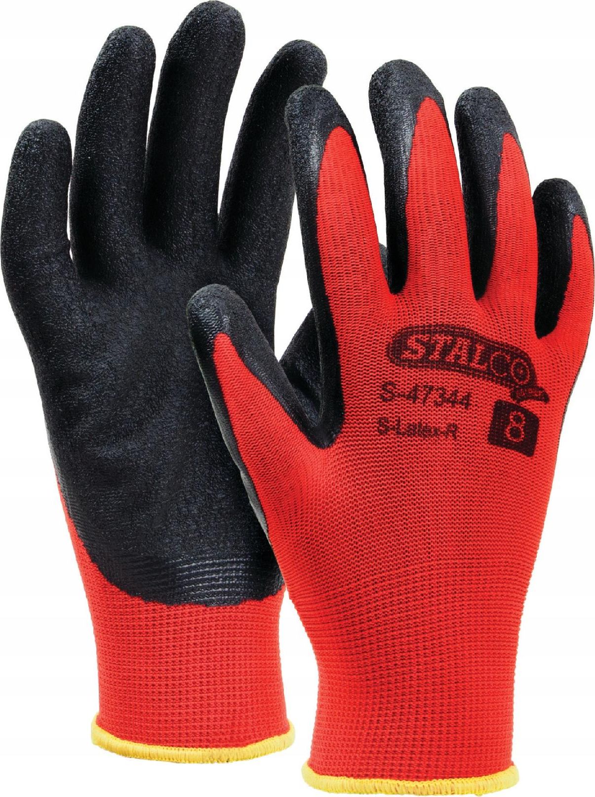 Stalco Rękawice Robocze Poliestrowe S-Latex R Eco Rozm. 6