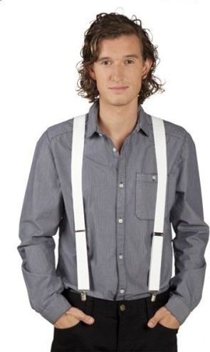 Aster Szelki białe uniw