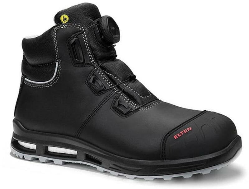 Shoes ELTEN Reaction XXT Pro BOA Mid ESD S3, black 43
