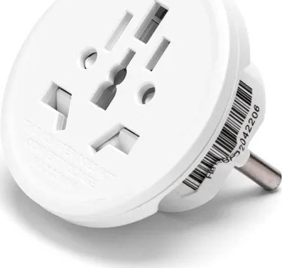 Aigostar Wszechstronny adapter podróżny wtyczka typu niemieckiego 10A biały Wszechstronny adapter podróżny wtyczka typu niemieckiego 10A biały