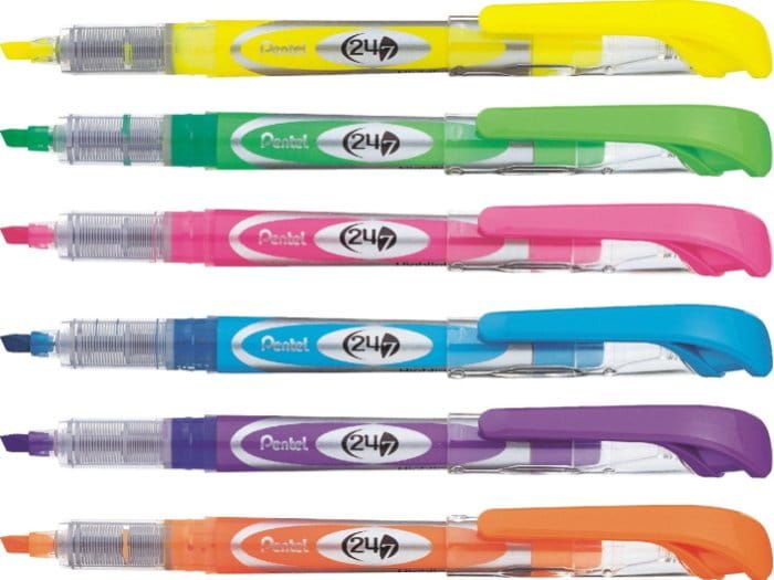 ZAKREŚLACZ PENTEL SL12 POMARAŃCZOWY