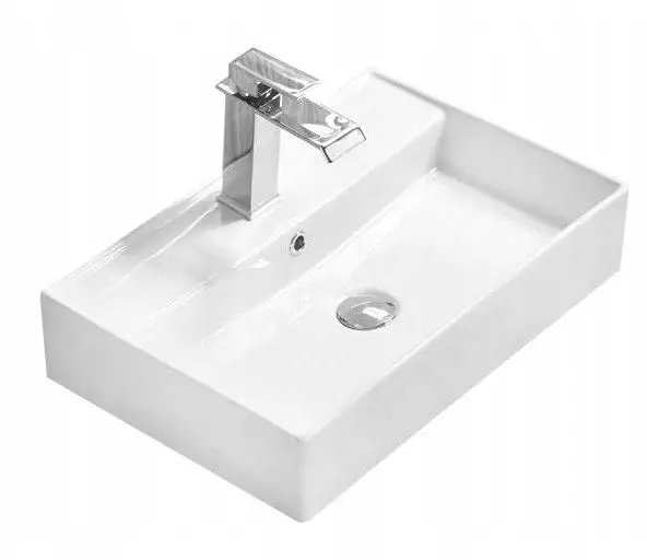 Umywalka Euroliux Praustuvas Mexen Biała 56 cm