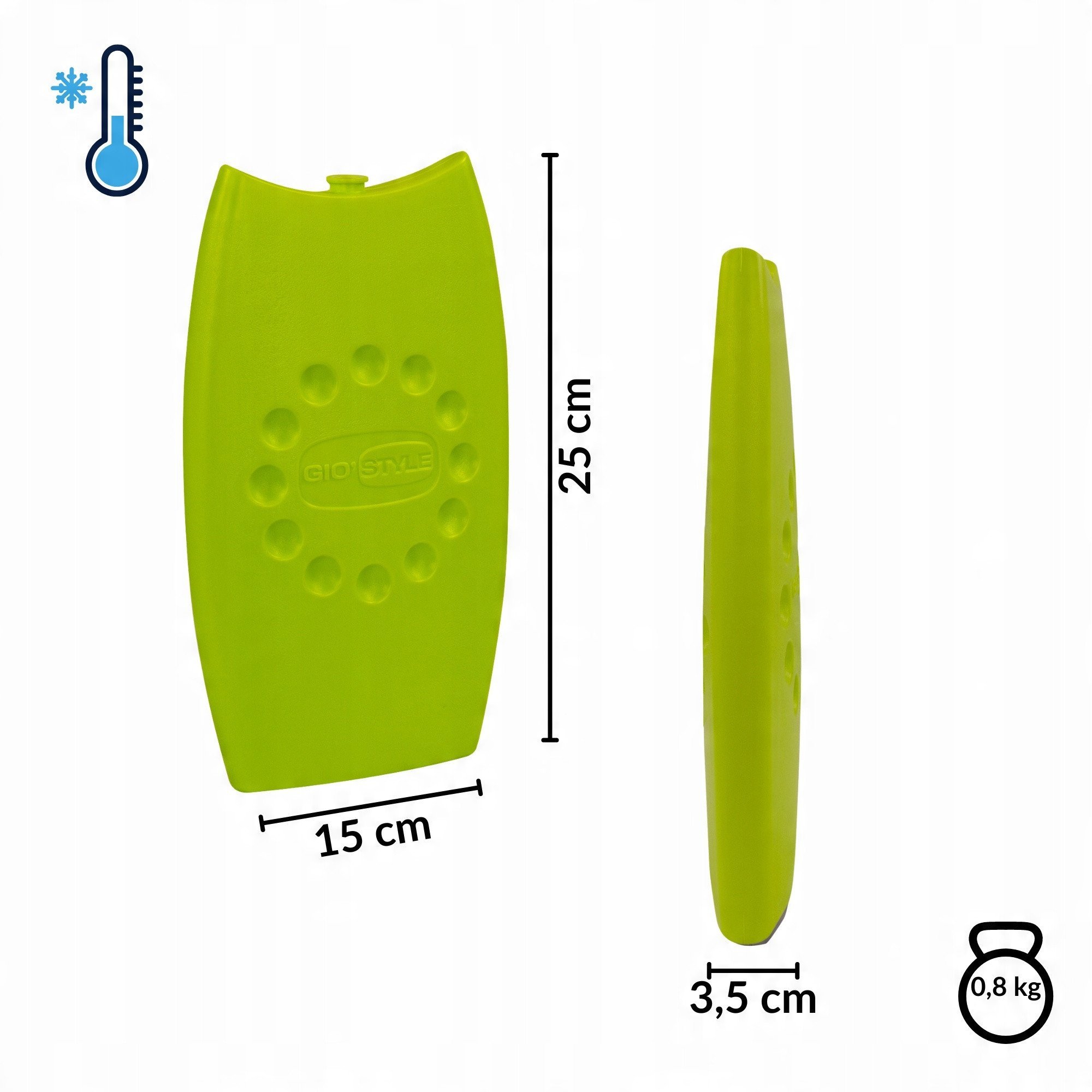 Aukstuma elements Space Ice 800 zals 8000303314011