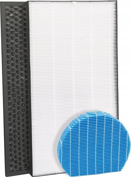 Zeyxo Zestaw 3 filtrów dla oczyszczaczy Sharp KC-D40EUW KC-D40EUB