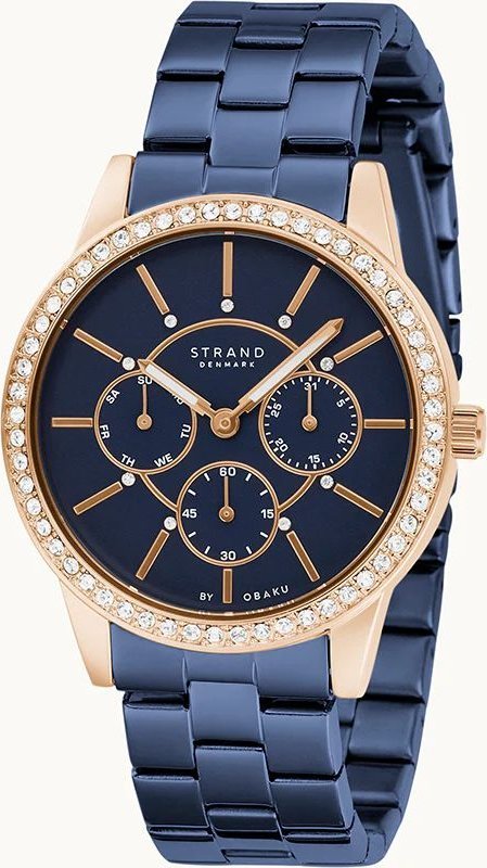 Zegarek Strand S707LMVLSL Granatowy zegarek Damski Strand