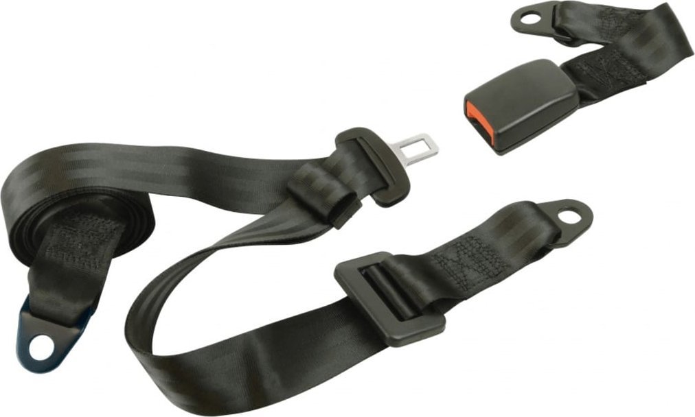 Carpoint Carpoint 3-punktowy pas bezpieczeństwa, statyczny, czarny