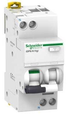 Schneider Wyłącznik różnicowo-prądowy z członek nadprądowym 20A 30mA typ A 1-polowy +N - A9D32620