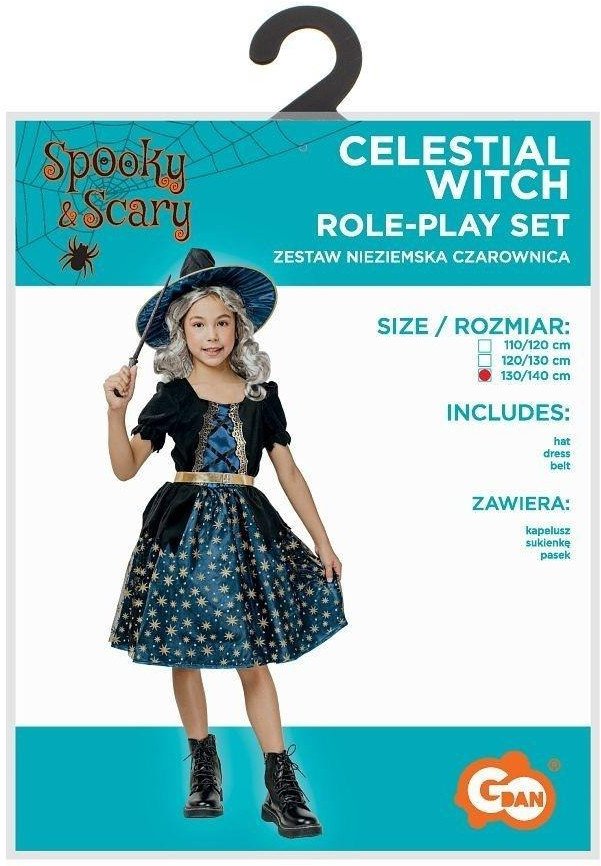 Strój dla dzieci Czarownica rozm. 130/140cm