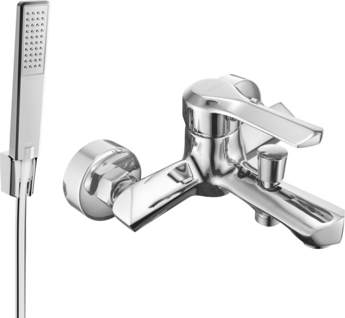 Mexen Mexen Sabre R72 bateria wannowa z zestawem prysznicowym, chrom - 7213R72-00