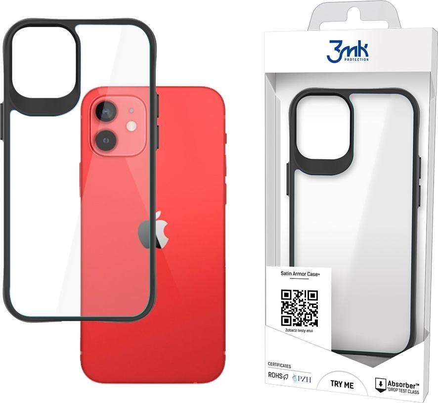 3MK 3MK SatinArmor+ Case iPhone 12 mini Military Grade