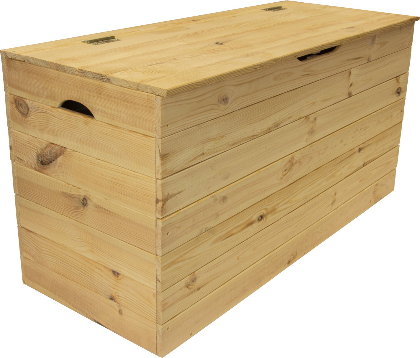 Drewniana skrzynia ogrodowa 200L 100x40x50 cm