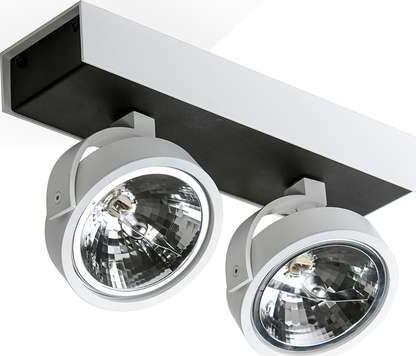 Lampa sufitowa Azzardo Plafon MAX 2 12V white/black (AZ 1375 | GM4206-12V-WH-BK) - AZZARDO