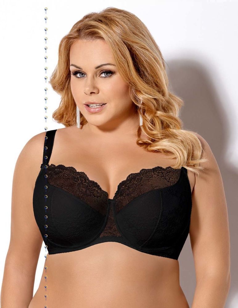 Gorsenia Biustonosz K357 Blanca Czarny r. 80E