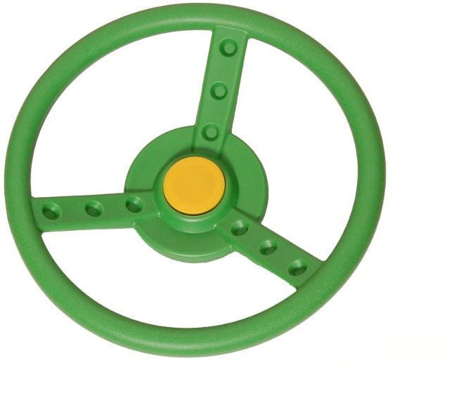 Wytrzymała Kierownica Dla Dzieci Zielona Idealna do Domków na Drzewie i Placów Zabaw