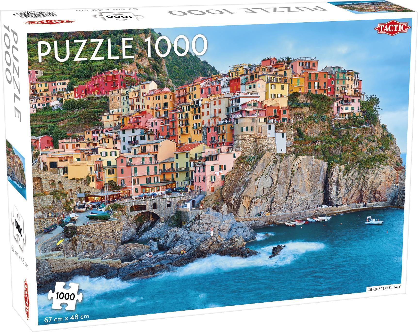 Tactic Games PUZZLE 1000 AROUND THE WORLD CINQUE TERRE WŁOCHY