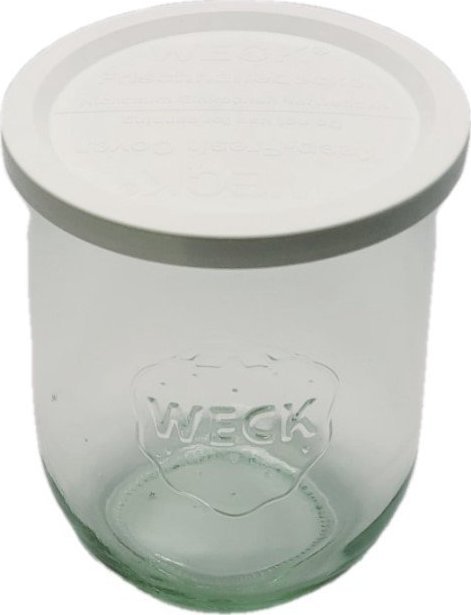 Wamar-Sosenka Zestaw Słoików WECK Pojemność 1062 ml średnica 100mm 6 sztuk + Plastikowe wieka