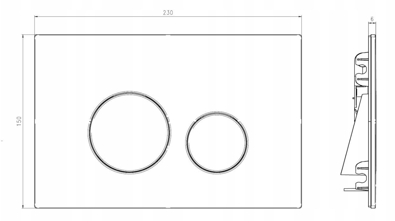 JOMO PRZYCISK SWITCH GRAFIT