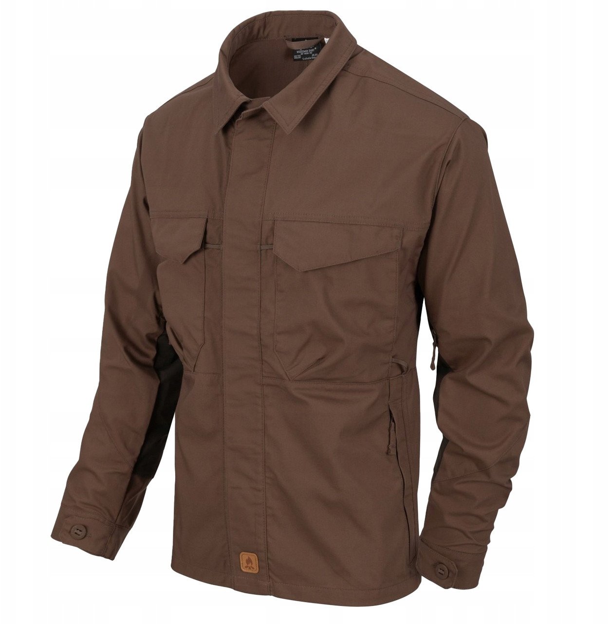 WOODSMAN Shirt - Earth Brown / Black A - L/Regular