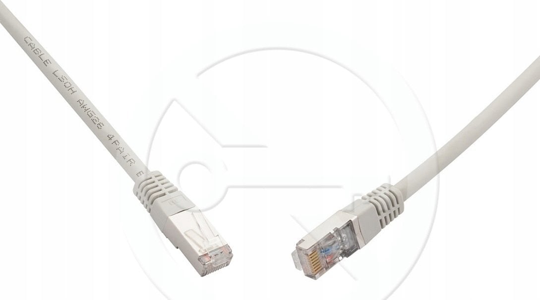 Solarix PATCHCORD SKRĘTKA GETFORT CAT.6 SFTP 0,5m szary