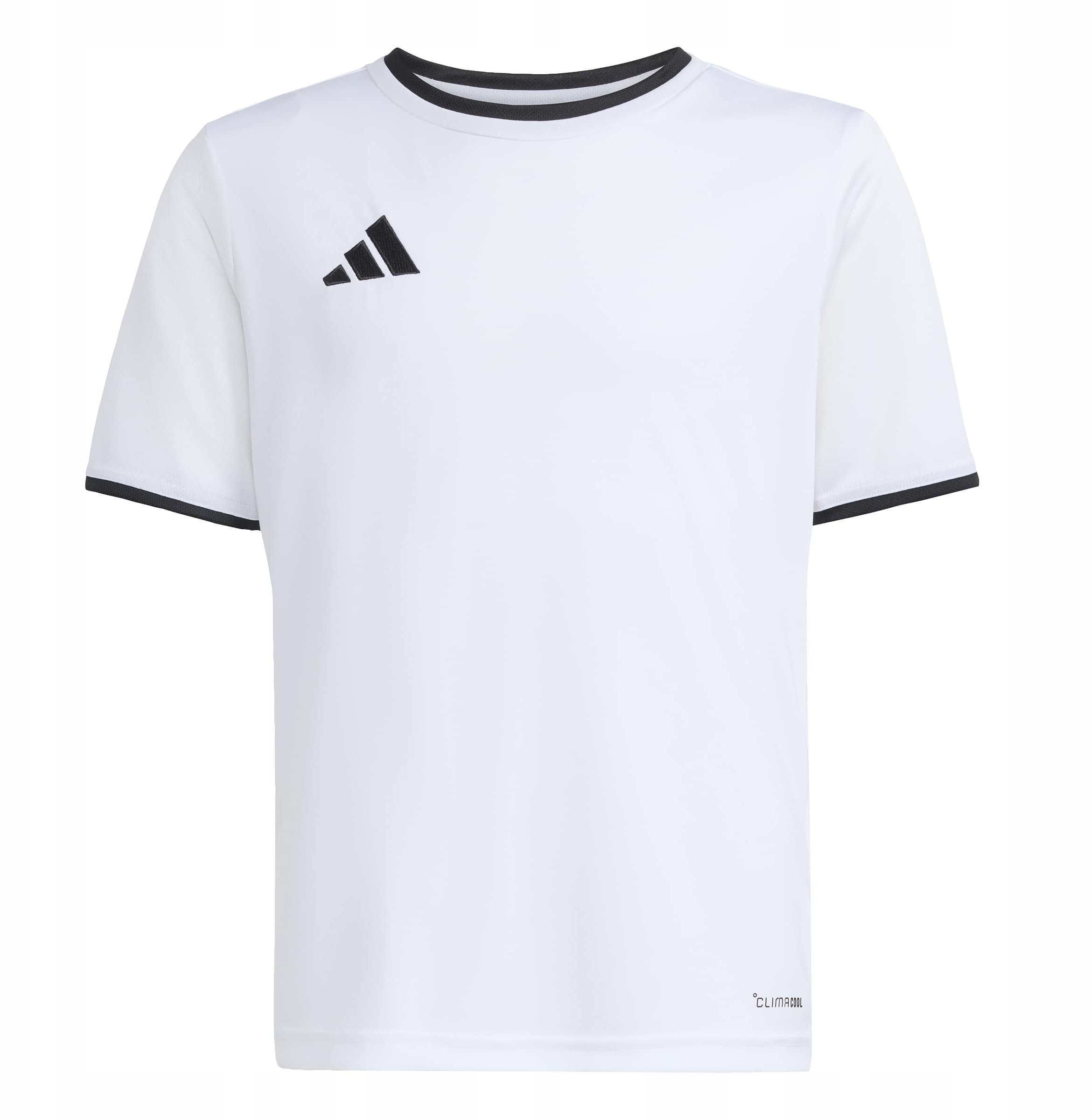 Koszulka dla dzieci adidas Entrada 26 Jersey biało-czarna JZ2532 152cm