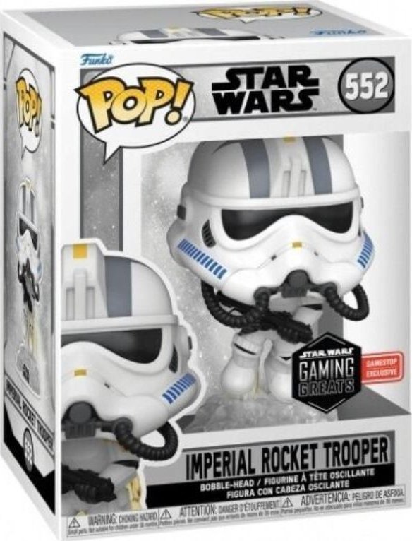 Figurka Funko Pop FUNKO Star Wars: Battlefront POP! Vinyl Figure Imperial Rocket Trooper Special Edition 9 cm