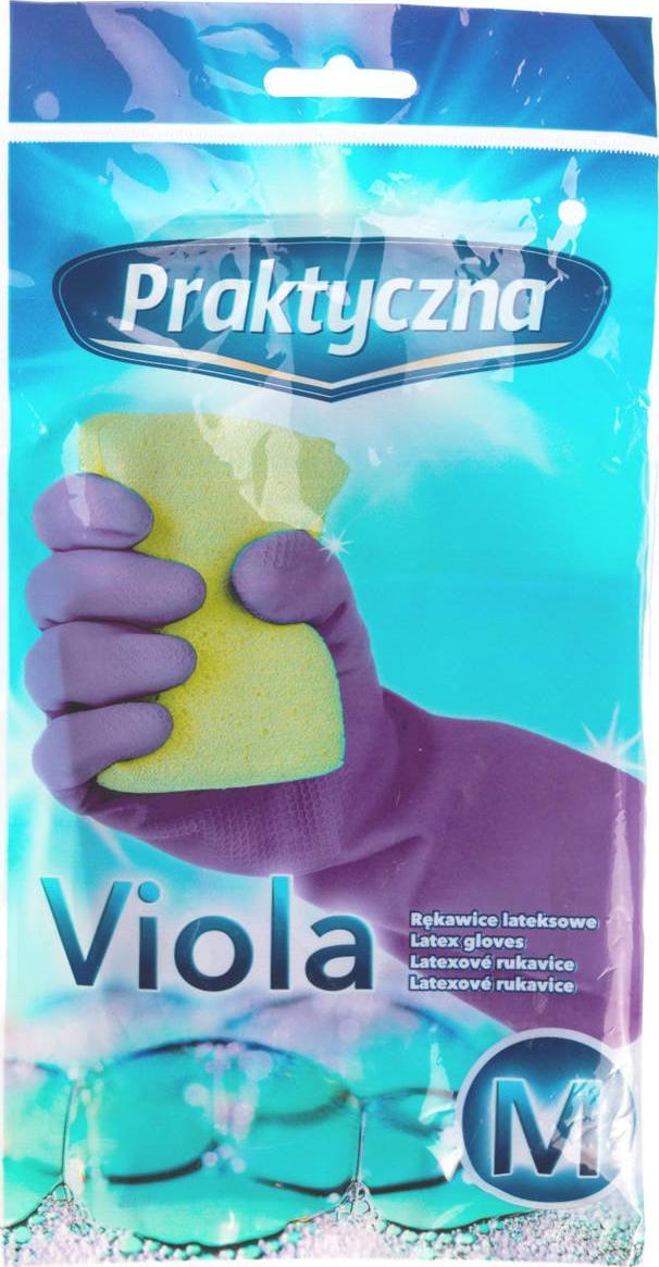 Praktyczna RĘKAWICE LATEKSOWE VIOLA - PRAKTYCZNA - M