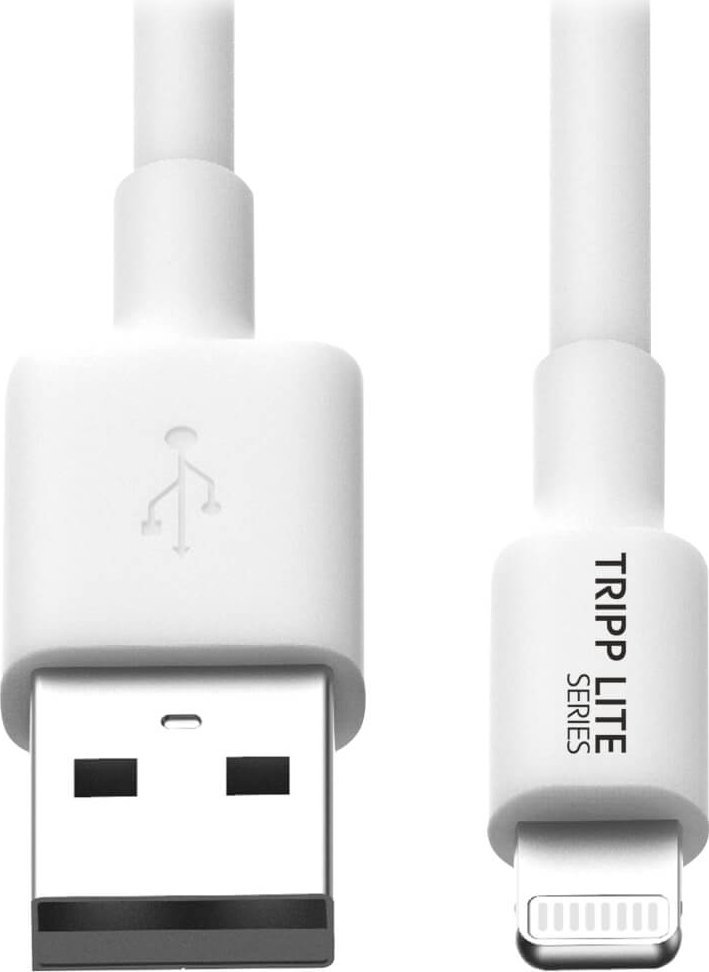 Kabel USB Eaton Lightning - USB-A 1.8 m Biały (M100-006-WH)