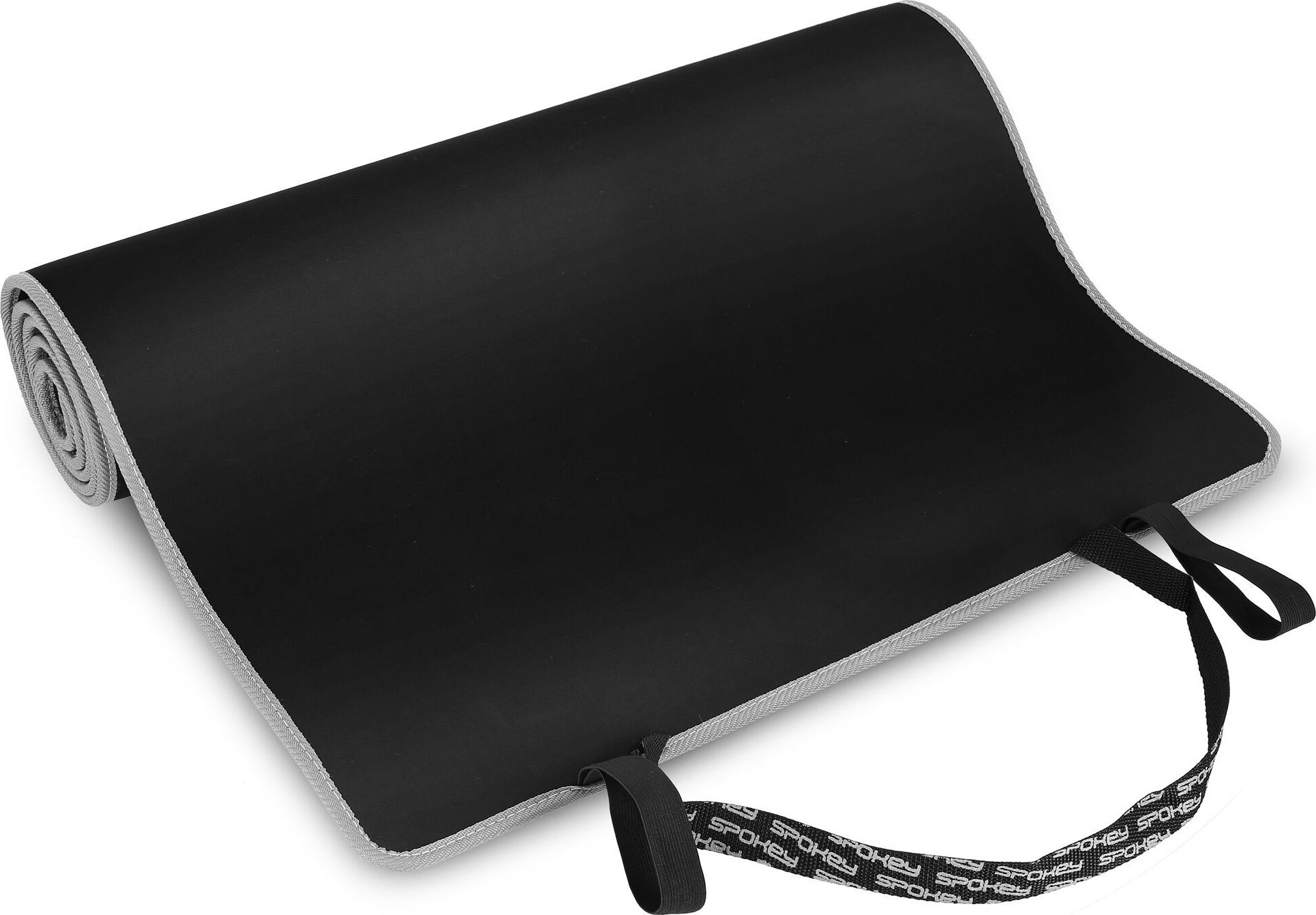 Spokey Mata treningowa Flexmat V 180 cm x 60 cm x 0.6 cm czarna
