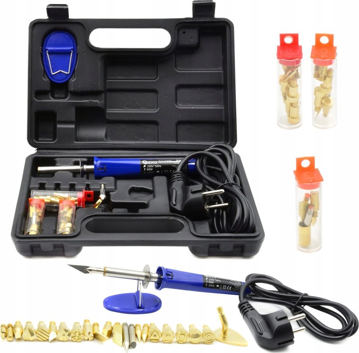 Geko Wypalarka do skóry i drewna (walizka) (30)