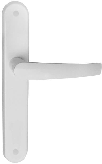 HANDLE BETA ON PLATE WITHOUT HOLE WHITE