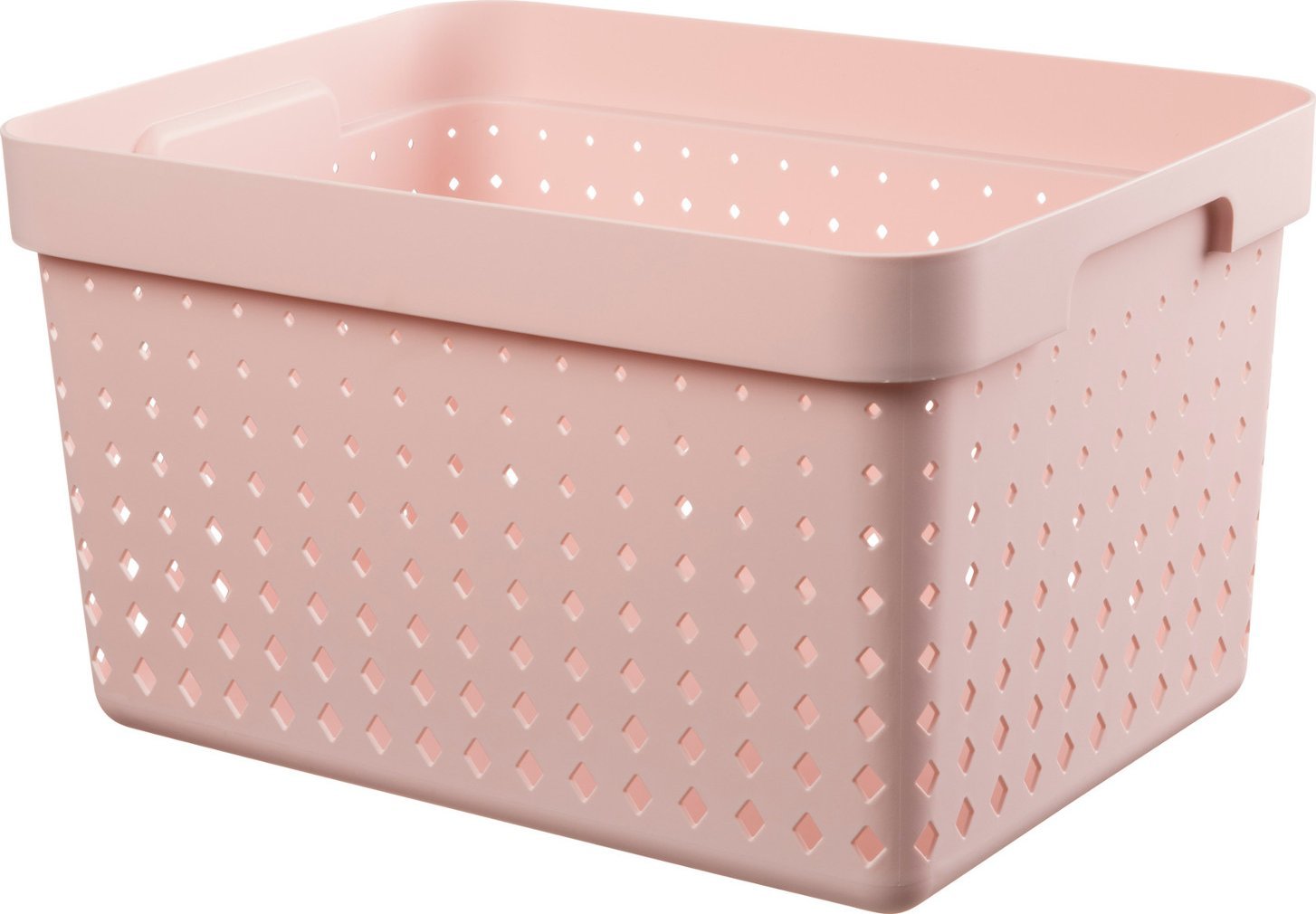 Plast Team PLAST TEAM - Koszyk do przechowywania - SEOUL - duży - różowy - 16 L