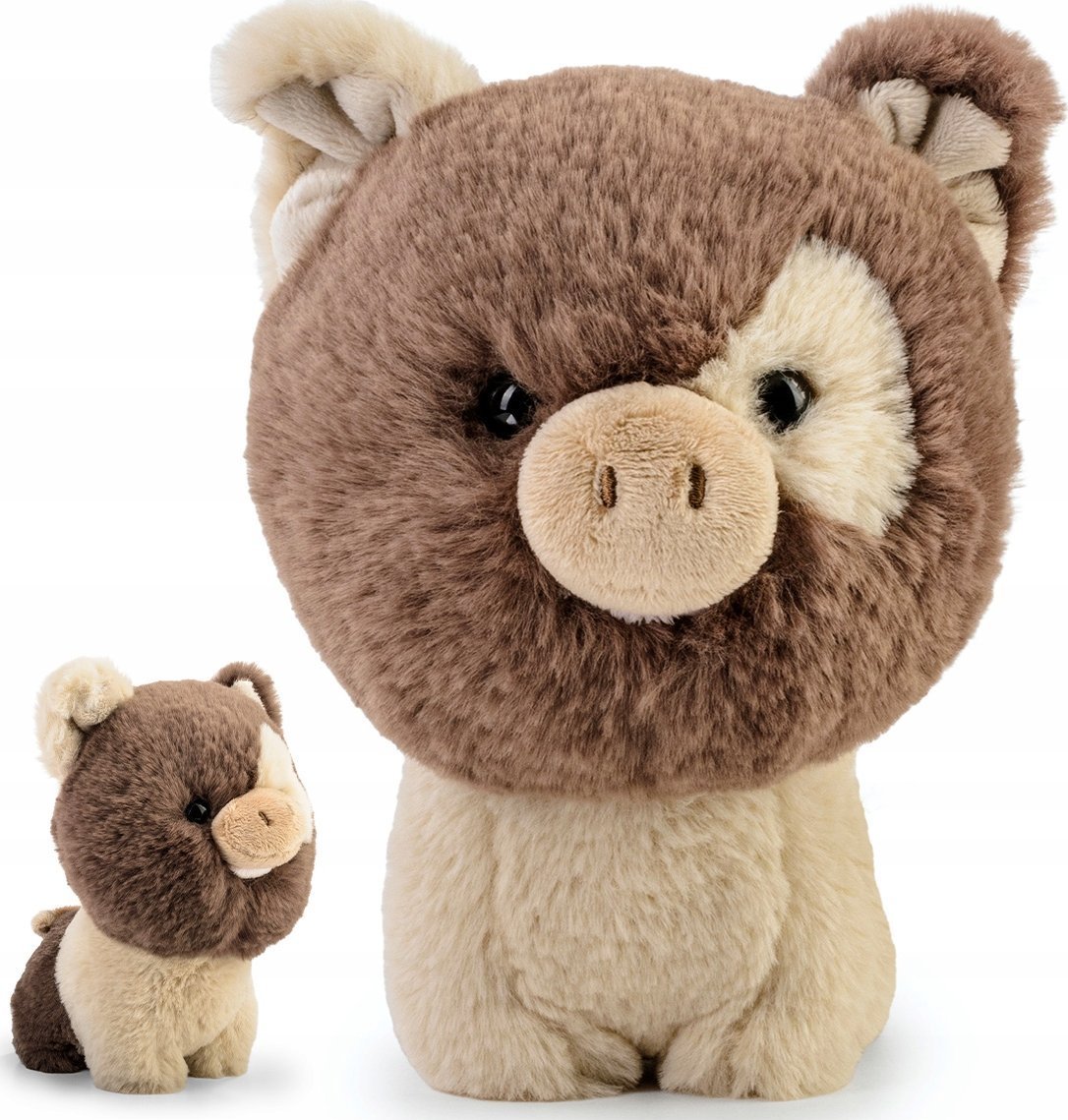Maskotka teddy pets pig brown T-029 00296