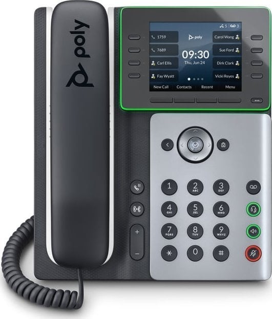 Telefon HP Poly Edge E300 IP Phone and PoE-enabled
