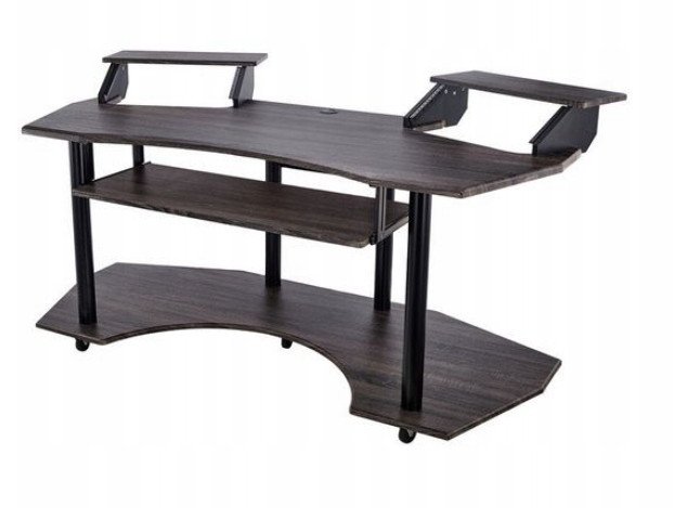 Millenium SD-180 B Przestronne Biurko do Studia Nagrań/Produkcji Dąb Nowe