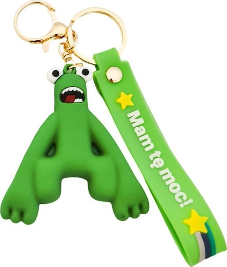Brelok stworek Mam tę moc zielony