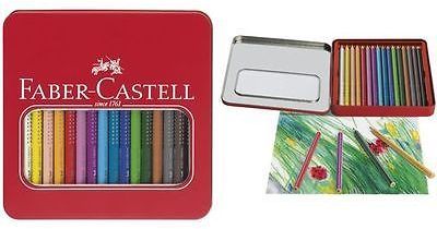 Faber-Castell Kredki Jumbo Grip Trójkątne Opakowanie Metalowe 16 Sztuk Faber-Castell (110916 FC)