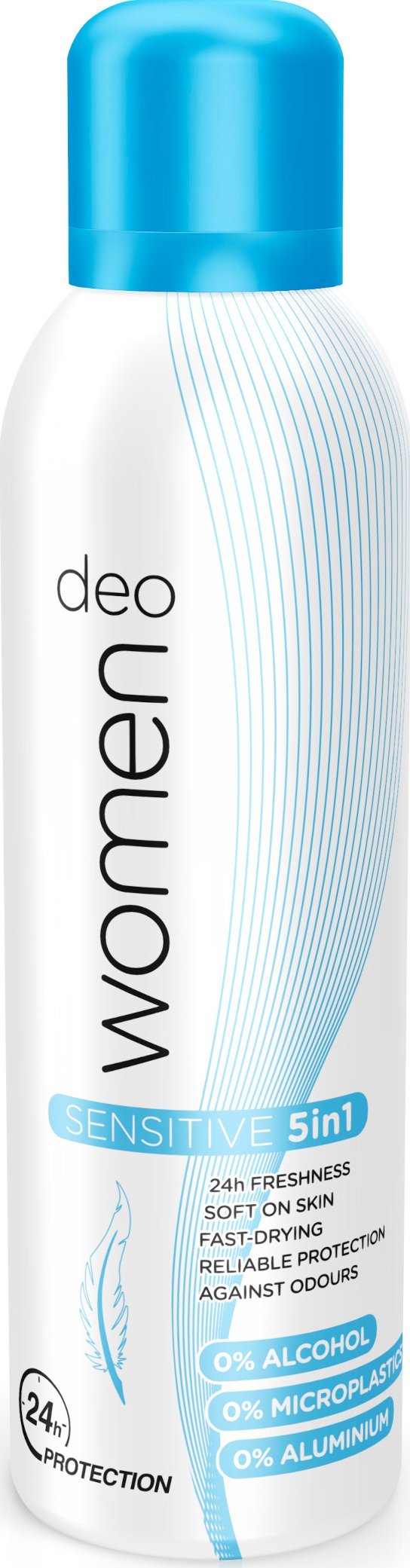 DALLI Dezodorant DALLI Deo Women Sensitive 5in1 200 ml