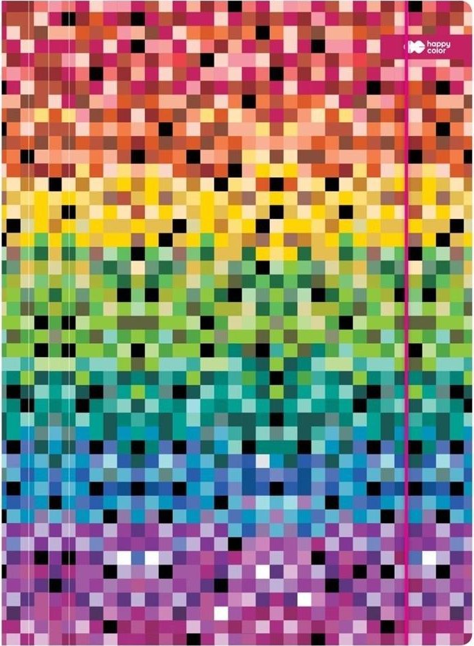 Teczka A4+ z gumką Pixi HAPPY COLOR