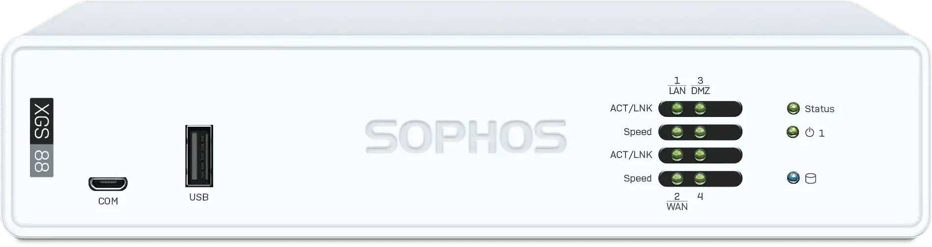 Zapora sieciowa Sophos SOPHOS XGS 88 Security Appliance - EU power cord