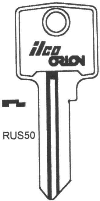 BLANK KEY RUS50/ SHI-2D SHILUTE