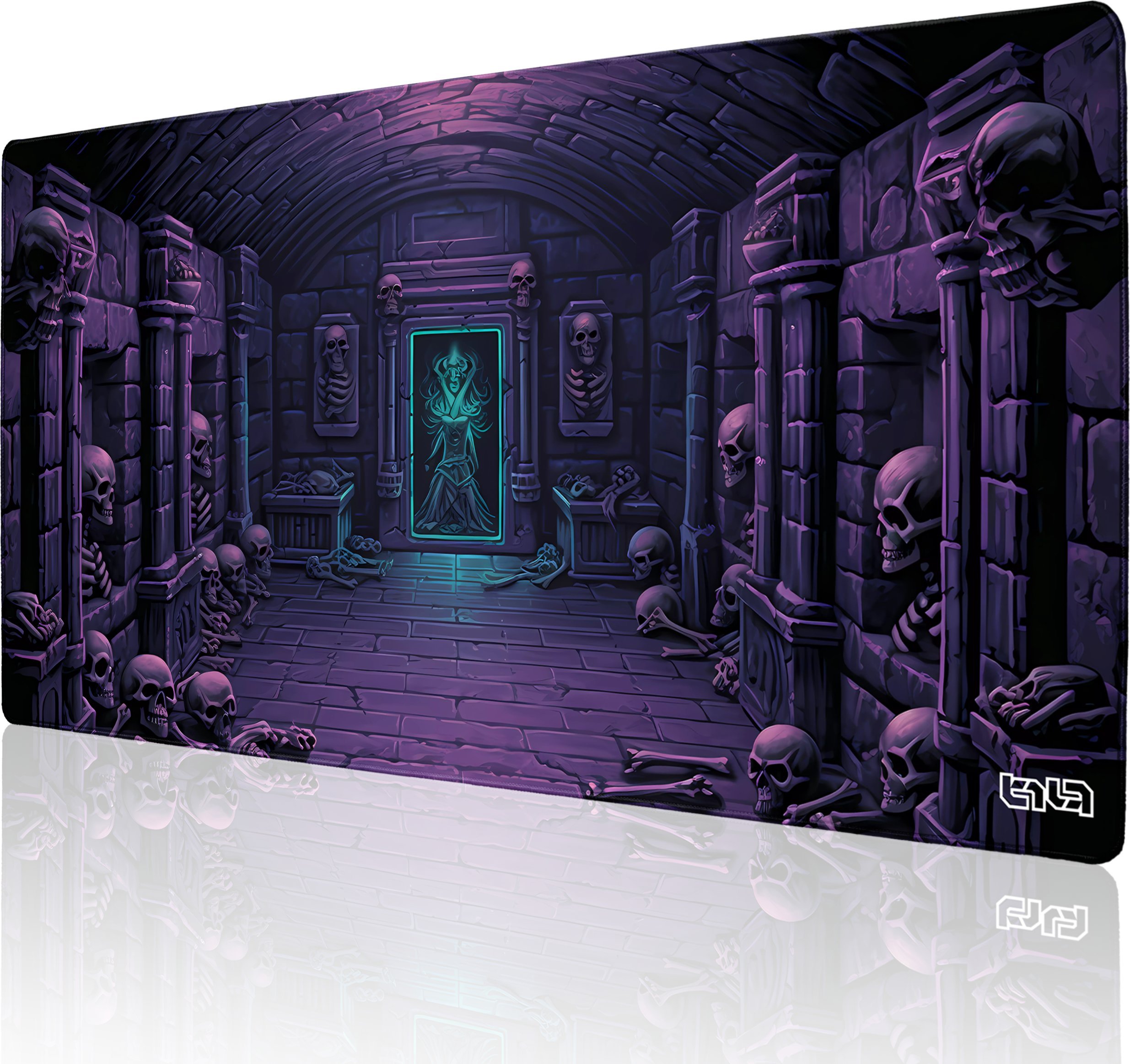 Podkładka Tilt PODKŁADKA POD MYSZ MYSZKĘ Retro Krypta 100x50 TILT XL Duża Gamingowa