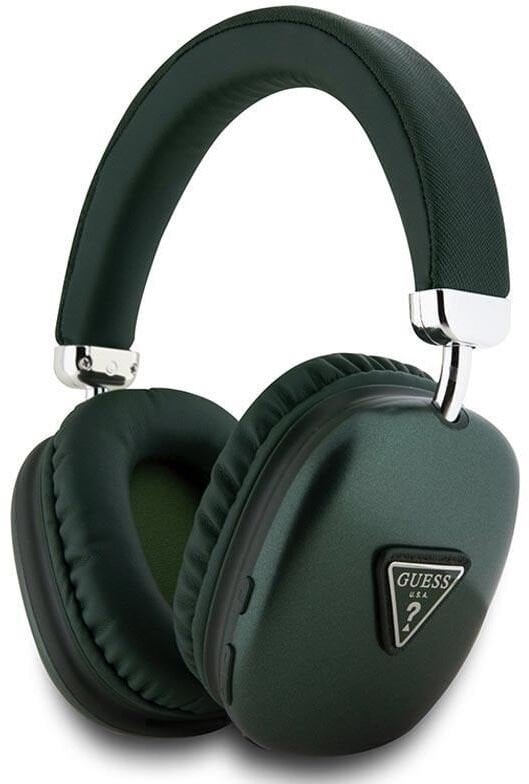 Słuchawki nauszne Guess Bluetooth 5.3 4G Triangle Logo khaki