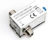 Goobay Tłumik antenowy SAT regulowany (67009)