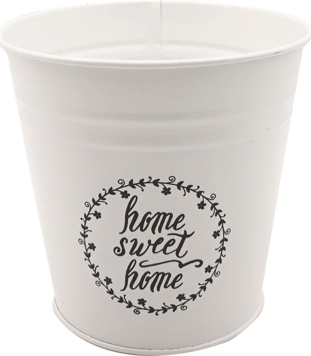 Tajemniczy ogród Osłonka Sweet Home okrągła metalowa 16 cm uniwersalny