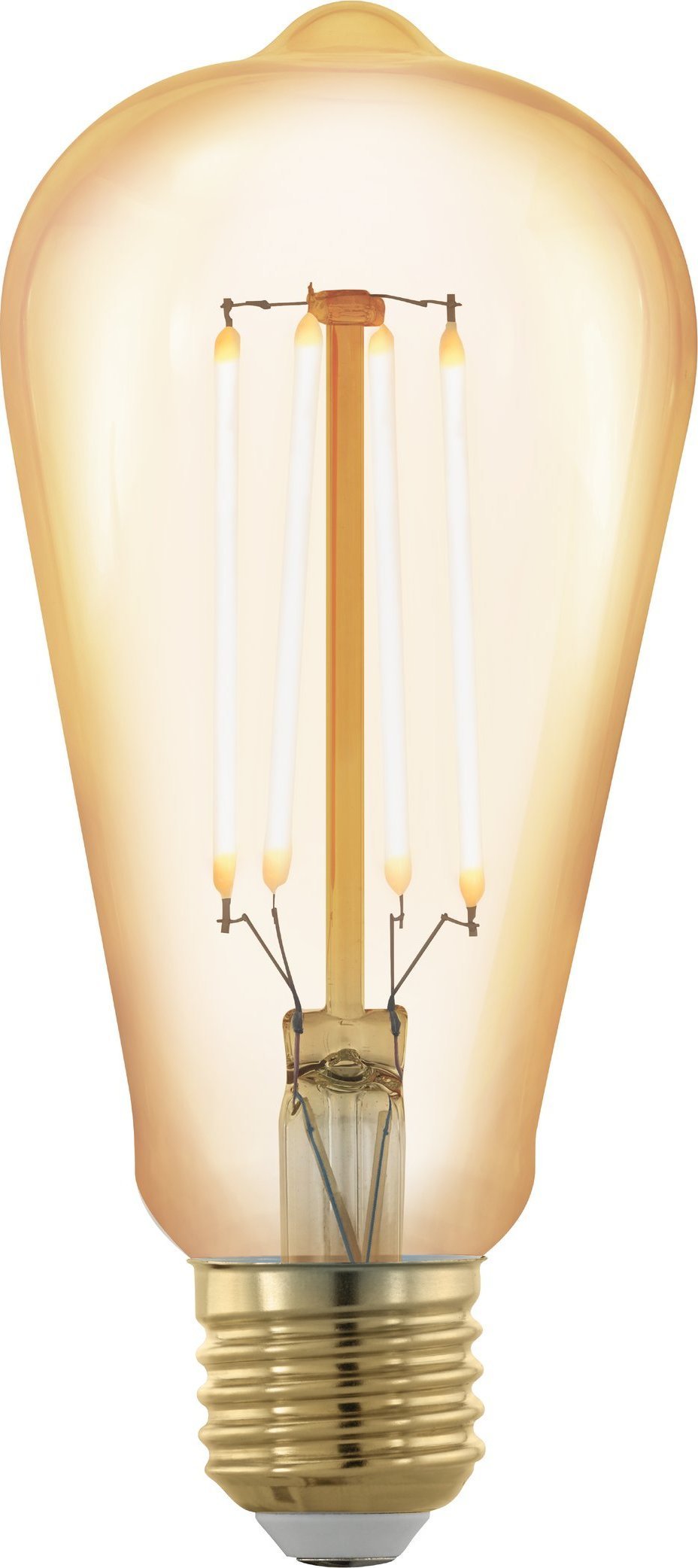 EGLO E27 ST64 teardrop bulb with warm white light - 2200 K