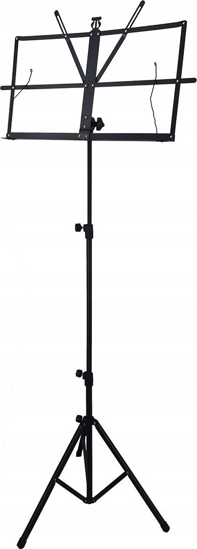 Korbi PULPIT DO NUT STATYW NUTY ORKIESTROWY STOJAK SKŁADANY METALOWY REGULOWANY