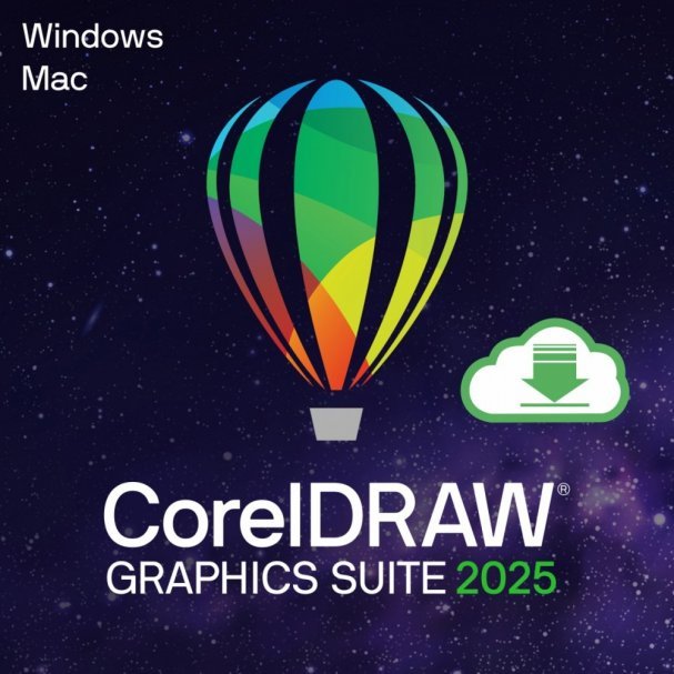Oprogramowanie CorelDRAW Graphics Suite 2025 BOX WIN/MAC CDGS2025MLMBEU